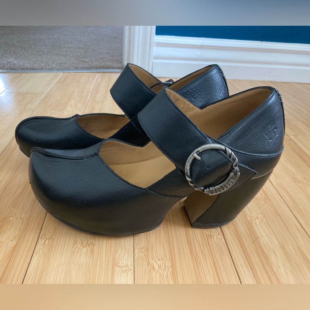 John Fluevog Leader Clog black size 10